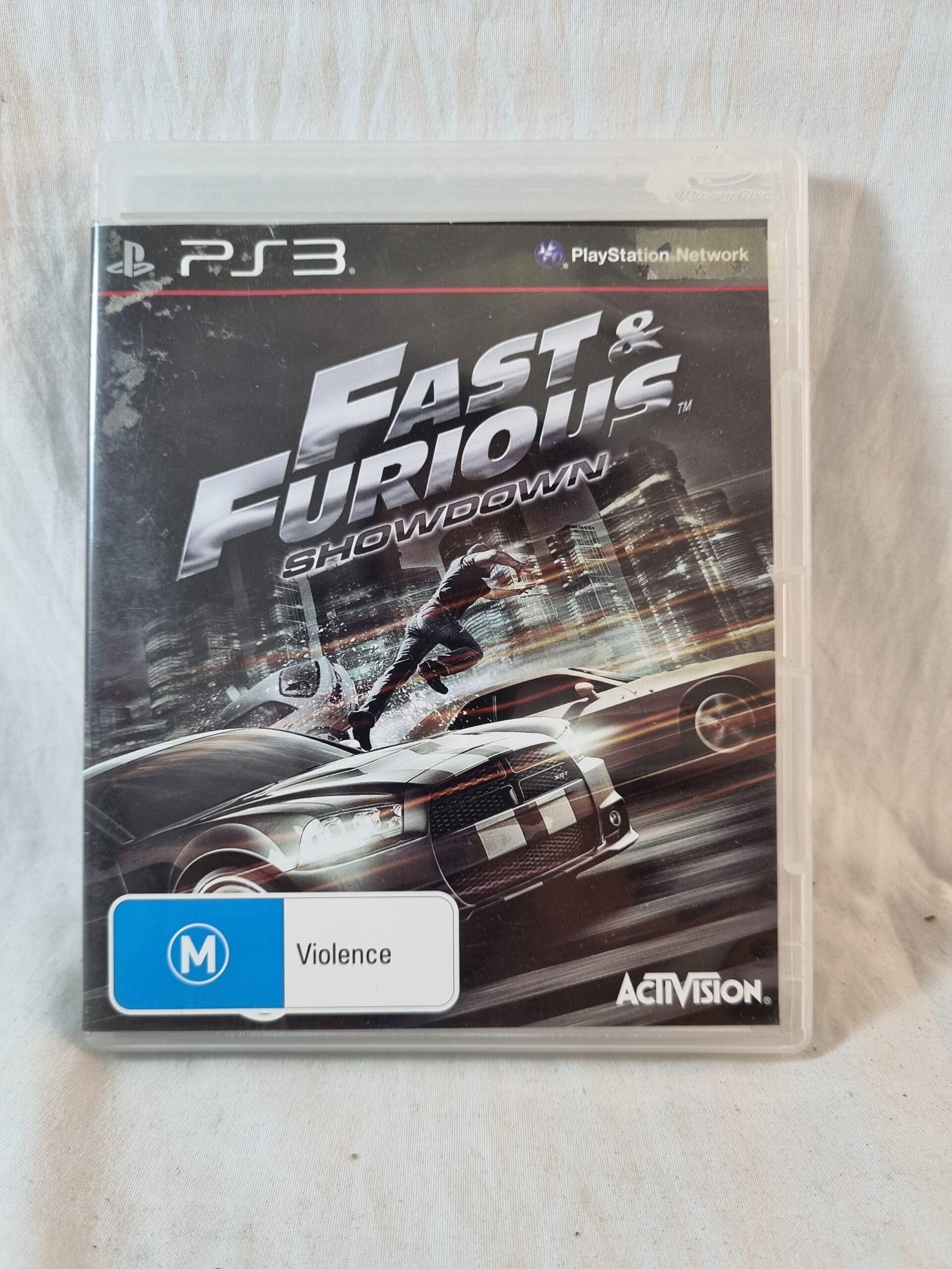 Fast & Furious Showdown PS3 Playstation 3 Complete with Manual