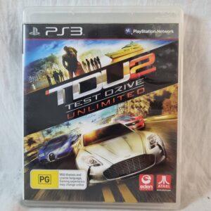 Test Drive Unlimited 2 TDU2 PS3 Sony PlayStation 3 WITH MANUAL