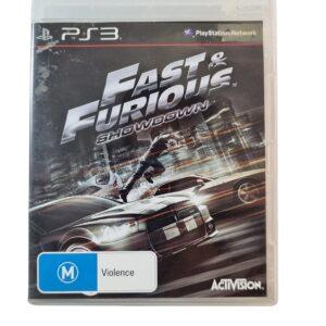 Fast & Furious Showdown PS3 Playstation 3 Complete with Manual